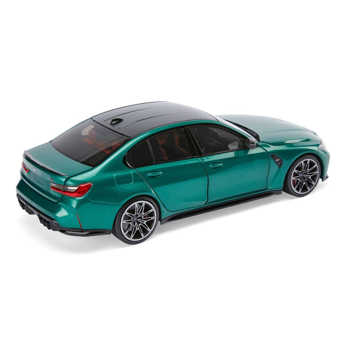 BMW M3 G80 2020 Isle of Man Green Miniature