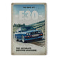 BMW E30 Metal Sign