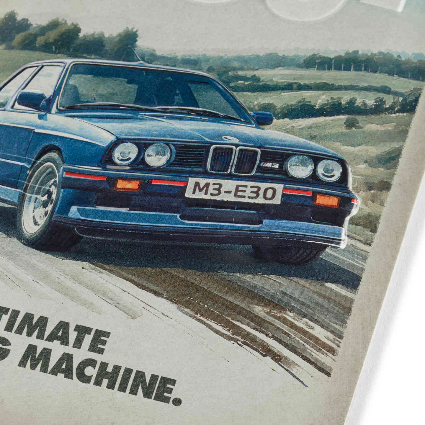 BMW E30 Metal Sign