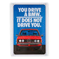 BMW Metal Sign