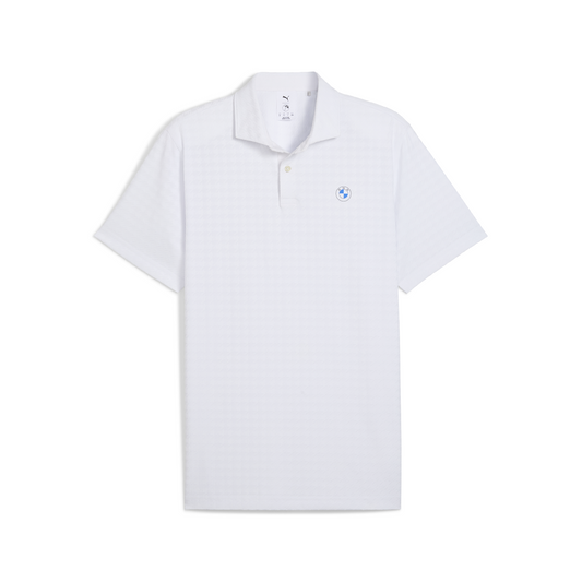 PUMA I BMW Houndstooth Polo Mens