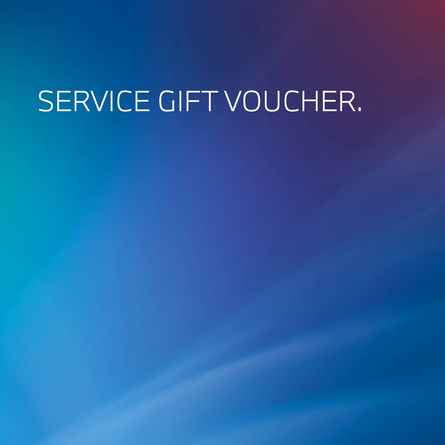 Service Gift Voucher